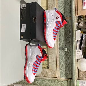 Kids Red and Blue Sneakers